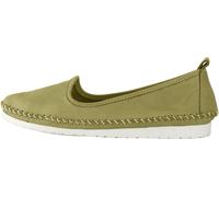 Slipper ANDREA CONTI, Damen, Gr. 43, grün, Glattleder, Leder, Schuhe Slipper (51254968-43) grün