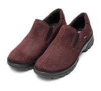 Slipper ARA "SAAS FEE", Damen, Gr. 7 (41), rot (dunkelrot), Textil, unifarben, Schuhe Slipper, Freizeitschuh, Trekkingschuh mit Gore-Tex, G-Weite (91313134-7) dunkelrot
