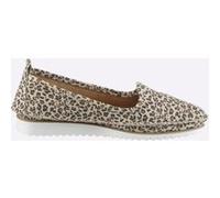 Slipper ANDREA CONTI, Damen, Gr. 42, beige, schwarz, Leder, Rindsleder, Schuhe Slipper (37448255-42) beige, schwarz