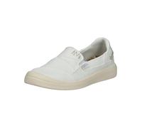 Slipper BLOWFISH "Blowfish Slipper Textil", Damen, Gr. 39, weiß, beige, Textil, Schuhe Slipper (19238443-39) weiß, beige