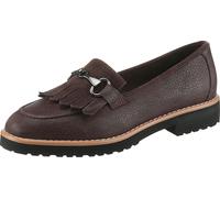 Slipper braun 36 Ziegenleder