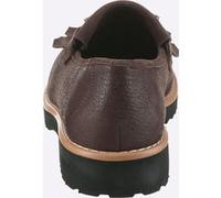Slipper HEINE, Damen, Gr. 41, braun, Leder, Veloursleder, Schuhe Slipper (96352416-41) braun