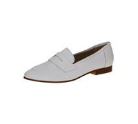 Slipper CAPRICE "Caprice Slipper Leder", Damen, Gr. 39, weiß, Leder, Schuhe Slipper (75591505-39)