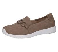 Caprice Damen Slipper MUD SUEDE – aus Leder, Braun, bequem – Gr. 40