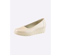 Slipper CASUAL LOOKS, Damen, Gr. 42, champagner, meliert, Glattleder, Schuhe Slipper (12439129-42) champagner, meliert