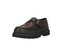 Slipper CLARKS "Badell Monk", Herren, Gr. 42, braun, Leder, Schuhe Slipper, mit klobiger EXTRALIGHT-Sohle (97980920-42) braun