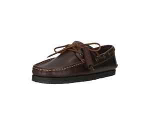 Slipper CLARKS "Godney Boat", Herren, Gr. 43, dunkelbraun, Leder, Schuhe Slipper, mit Kreppsohle (83836234-43) dunkelbraun