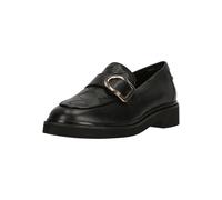 Slipper CLARKS "Splend Penny", Damen, Gr. 37, schwarz, Leder, Schuhe Slipper, mit geflochtener Materialkonstruktion (60915369-37) schwarz