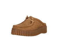 Slipper CLARKS "Torhill Mule", Damen, Gr. 41, braun, Leder, Schuhe Slipper, mit komfortablem Fußbett (58375100-41) braun