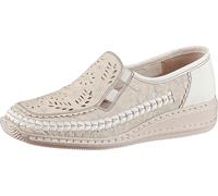 Slipper creme 38 Glattleder