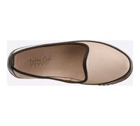 Slipper creme-schwarz 38