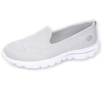 Slipper DOCKERS BY GERLI, Damen, Gr. 40, grau (hellgrau), Textil, Schuhe Slipper, Sneaker, Schnürschuh mit softer Innensohle (20130027-40)