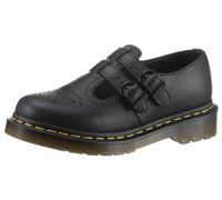 Slipper DR. MARTENS "8065 Mary Jane", Damen, Gr. 40, schwarz, Leder, unifarben, Schuhe Slipper, Spangenschuh, Halbschuh, Chunky Slipper mit verstellbaren Schnallen (53043021-40) schwarz