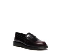 Slipper DR. MARTENS "Temara", Damen, Gr. 42, weinrot, Leder, Schuhe Slipper, Blockabsatz, Mokassin, Loafer mit modischem Zierriegel (97317246-42) weinrot