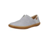 Slipper EL NATURALISTA "El Naturalista Slipper Nubukleder", Damen, Gr. 44, grau (denim), Nubukleder, Schuhe Slipper (78376638-44) denim
