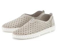Slipper ELBSAND "Halbschuh, Sneaker, Freizeitschuh, Slip-On-Sneaker", Damen, Gr. 40, grau, Obermaterial: 100% Textilmaterial. Decksohle: 100% Textilmaterial. Futter: 95% Textilmaterial, 5% Lederimitat