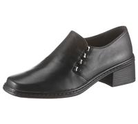 Slipper GABOR, Damen, Gr. 39, schwarz, Glattleder, Schuhe Slipper, Trotteur, Pumps mit dezenter Applikation (82735043-39) schwarz