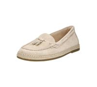 Slipper GABOR "Gabor Slipper Leder", Damen, Gr. 37,5, beige (hellbeige), Leder, Schuhe Slipper (29041906-37,5) hellbeige