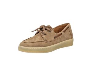 Slipper GABOR "Gabor Slipper Veloursleder", Herren, Gr. 37,5, braun, Veloursleder, Schuhe Slipper (24122053-37,5) braun