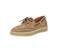 Mokassin GABOR "Mokassin Rauleder", Damen, Gr. 39, braun, Schuhe Mokassin (92805718-39) braun