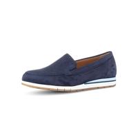 Gabor Damen Slipper, Frauen Slip On,Slides,Schlupfschuhe,schluepfschuhe,Loafer,Sandalen,Sommerschuhe,Freizeitschuhe,Mokassins,Blue,39 EU / 6 UK