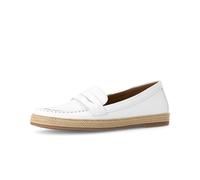 Slipper GABOR "Slipper Glattleder", Damen, Gr. 40, weiß, Schuhe Slipper (34333859-40) weiß