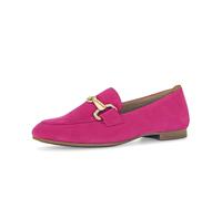Slipper GABOR "Slipper Rauleder", Damen, Gr. 37,5, pink, Schuhe Slipper (16605453-37,5) pink