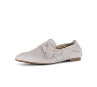 Slipper GABOR "Slipper Rauleder", Damen, Gr. 44, grau, Schuhe Slipper (19165206-44) grau