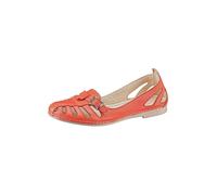 Slipper GEMINI, Damen, Gr. 36, orange (koralle), Glattleder, Schuhe Slipper (308049-36) koralle