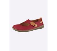 Slipper GEMINI, Damen, Gr. 36, rot, Glattleder, Schuhe Slipper (89960868-36) rot