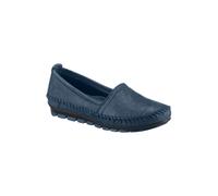 Slipper GEMINI, Damen, Gr. 40, blau, Glattleder, Schuhe Slipper (79555424-40) blau
