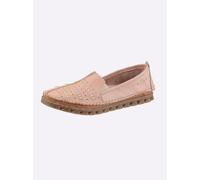 Slipper GEMINI, Damen, Gr. 40, puder, Glattleder, Schuhe Slipper (53932501-40) puder