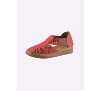 Slipper GEMINI, Damen, Gr. 40, rot, Glattleder, Schuhe Slipper (69009568-40) rot