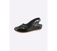 Slipper GEMINI, Damen, Gr. 40, schwarz, Leder, Schuhe Slipper (51123868-40) schwarz