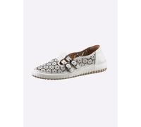 Slipper GEMINI, Damen, Gr. 40, weiß, Leder, Schuhe Slipper (86145811-40) weiß
