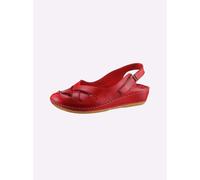 Slipper GEMINI, Damen, Gr. 42, rot, Leder, Schuhe Slipper (16816218-42) rot
