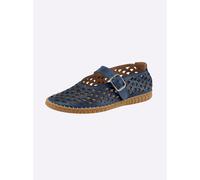 Slipper GEMINI, Damen, Gr. 42, royalblau, Glattleder, Schuhe Slipper (58655214-42) royalblau
