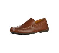 Slipper GEOX "Geox Slipper Leder", Herren, Gr. 40, braun (coffee), Leder, Schuhe Slipper (86505552-40) coffee