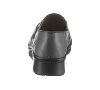 Slipper LORETTA, Damen, Gr. 37, grau, Leder, Schuhe Slipper (92884534-37) grau