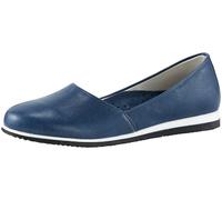 Slipper HEINE, Damen, Gr. 36, blau (jeansblau), Leder, Schuhe Slipper (66570547-36) jeansblau