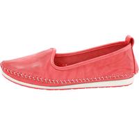 Andrea Conti Damen Mokassins Leder Ballerina casual bequem kombistark 0027449, Größe:37 EU, Farbe:Pink