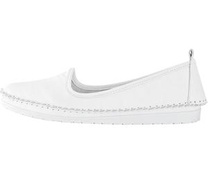 Slipper HEINE, Damen, Gr. 38, weiß, Glattleder, Leder, Schuhe Slipper (28208314-38) weiß