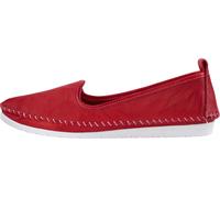Andrea Conti 0027449 Damen Slipper Ballerinas Mokassins, Größe:41 EU, Farbe:Rot