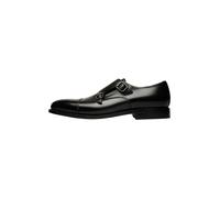 Slipper HENRY STEVENS "Marshall CDM Businessschuh", Herren, Gr. 47,5, schwarz, Leder, Schuhe Slipper, Herren Slipper Lederschuhe handgefertigt, Anzugschuhe (90769308-47,5) schwarz