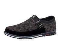 Slipper Herren Große Größen Businessschuhe Loafer Anzugschuhe Leder Halbschuhe Weiche Sohle Komfortabel Elegant Leicht Büro Freizeit Hochzeit Alltag Smart Casual Premium