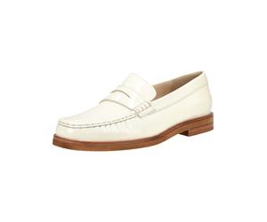 Slipper HÖGL "Högl Slipper Leder", Damen, Gr. 38, weiß, Leder, Schuhe Slipper (44750656-38) weiß