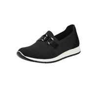 Slipper IMAC "Imac Slipper Lederimitat/Textil", Damen, Gr. 39, schwarz, Lederimitat, Textil, Schuhe Slipper (86359366-39) schwarz