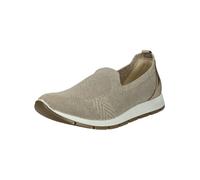 Slipper IMAC "Imac Slipper Lederimitat/Textil", Damen, Gr. 41, beige (beige, gold), Lederimitat, Textil, Schuhe (39694369-41) beige, gold