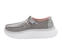 HEYDUDE Damenschuhe Wendy Peak Chambray – Walnuss – Größe EU 37