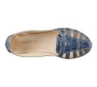 Slipper GEMINI, Damen, Gr. 36, blau (jeansblau), Glattleder, Schuhe Slipper (695315-36) jeansblau